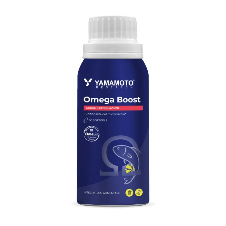 Yamamoto Research Omega Boost Integratore Acidi Grassi Omega 60 Softgel