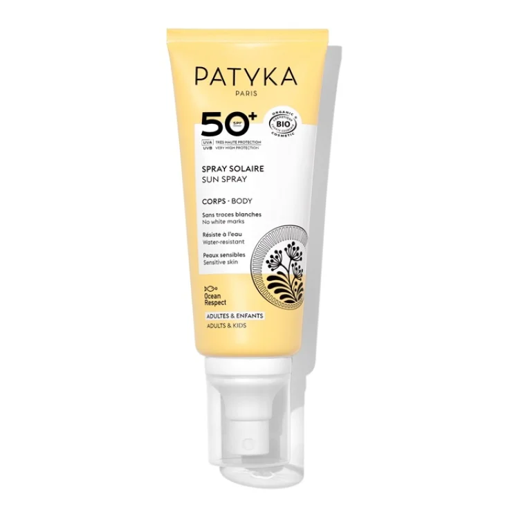 Patyka Spray Solare per Corpo Protezione Alta SPF50+ 100 ml