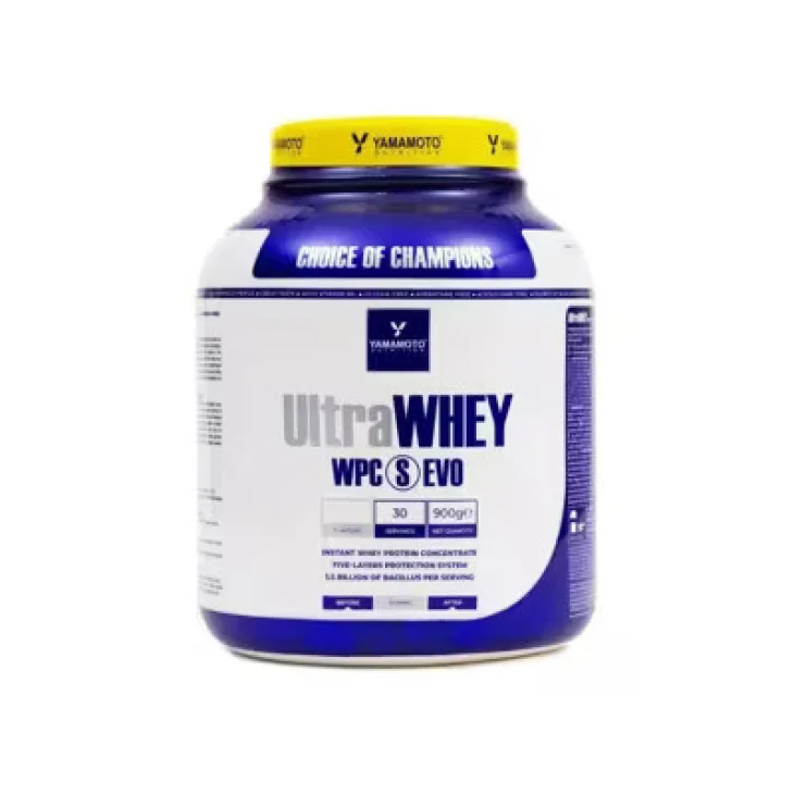 Yamamoto Nutrition Ultra Whey Wpc S Evo Proteine Concentrate Gusto Cioccolato 900 G