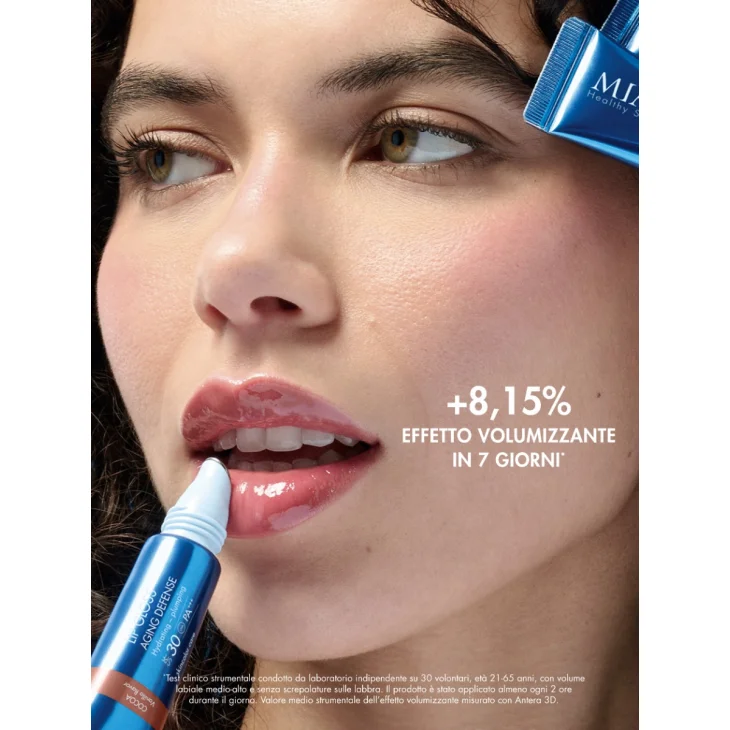 Miamo Lip Gloss Idratante con Protezione SPF30+ Colore Nude 15 ml