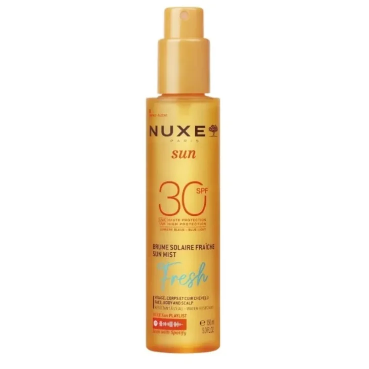 Nuxe Sun Brume Solare Fresca SPF30 Mist Solare Idratante Corpo 150 ml
