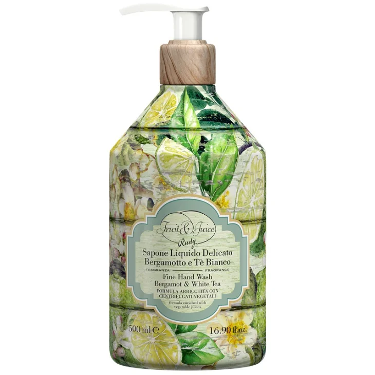 FRUIT & JUICE SAPONE LIQUIDO BERGAMOTTO THE BIANCO 500 ML