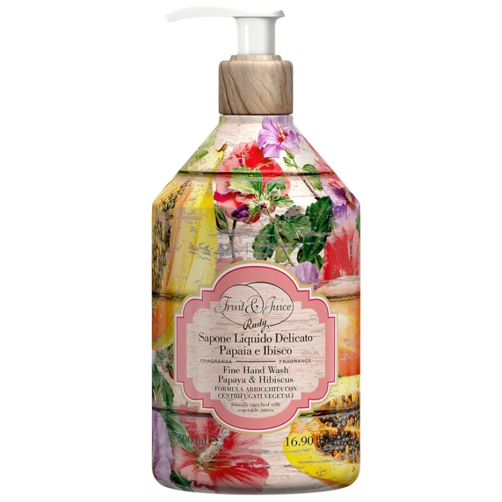 FRUIT & JUICE SAPONE LIQUIDO PAPAYA IBISCO 500 ML
