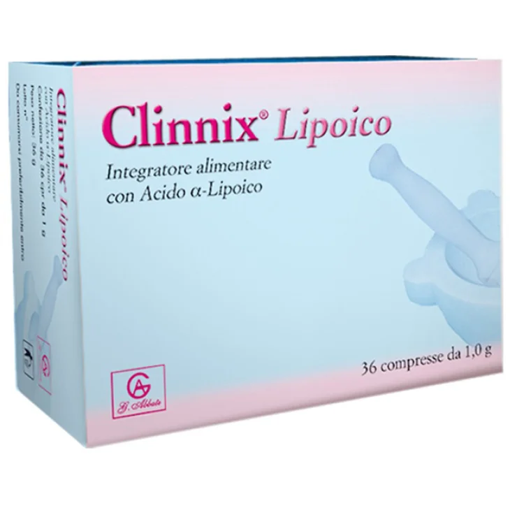 CLINDERM Lipoico 36 Cpr 1,0g CLINDERM Lipoico 36 Cpr 1,0g