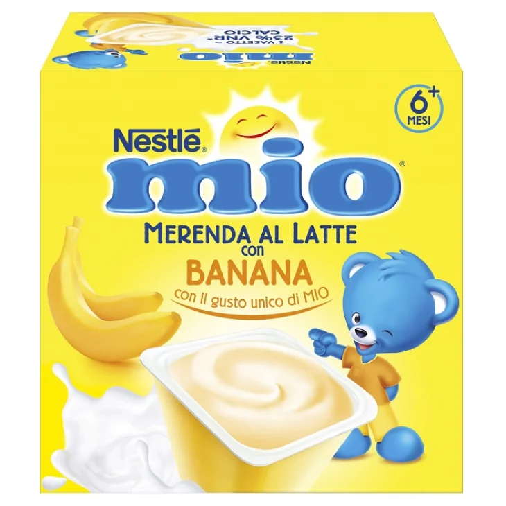 MIO Mer.Latte Banana 4x100g