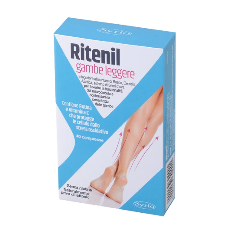 RITENIL Gambe Leggere 40 Cpr RITENIL Gambe Leggere 40 Cpr