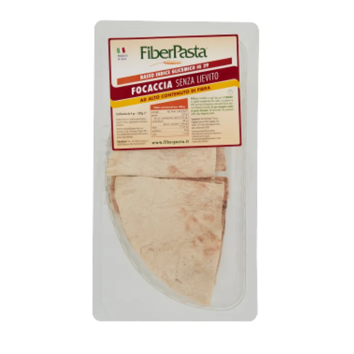 Fiber Pasta Focaccia senza Lievito e a Basso Indice Glicemico 4x250 grammi