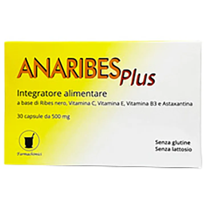 ANARIBES Plus 30 Cps 500mg ANARIBES Plus 30 Cps 500mg