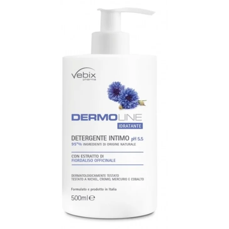 Vebix Dermoline Detergente Intimo Idratante 500ml