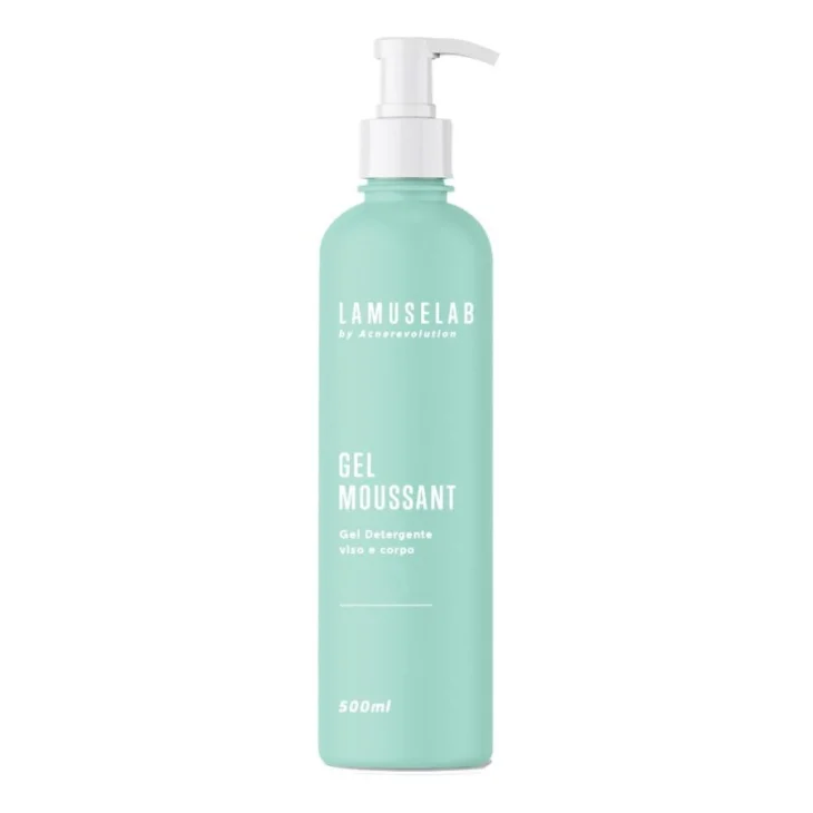 Lamuselab Gel Moussant Detergente Viso e Corpo 500 ml