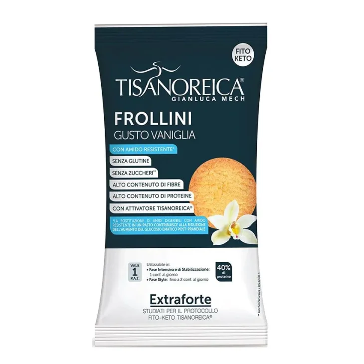 Tisanoreica Frollini Vaniglia Proteici 50 g