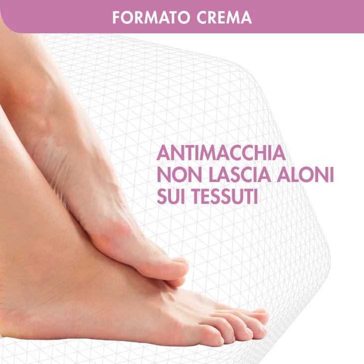 Dermafresh 72H Ipersudorazione Crema Deodorante per i Piedi 100 ml