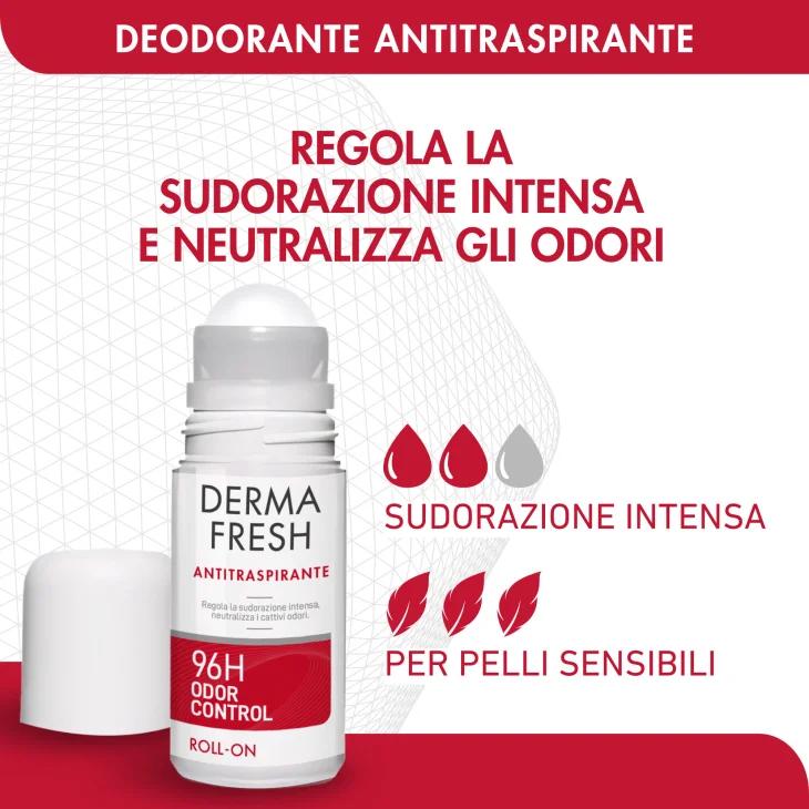 Dermafresh ANTITRASPIRANTE 96H ODOR CONTROL Roll-on 50 ml Dermafresh ANTITRASPIRANTE 96H ODOR CONTROL Roll-on 50 ml