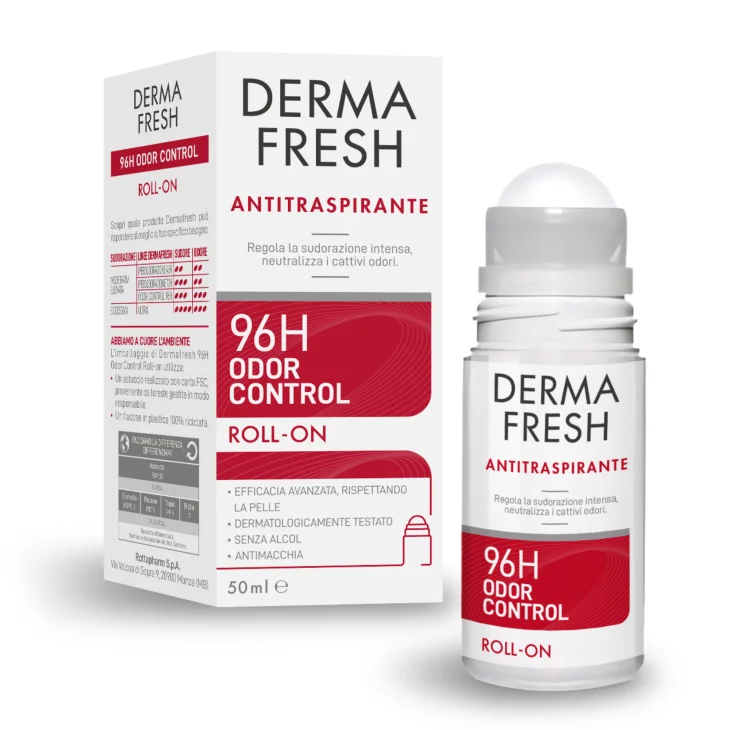 Dermafresh ANTITRASPIRANTE 96H ODOR CONTROL Roll-on 50 ml Dermafresh ANTITRASPIRANTE 96H ODOR CONTROL Roll-on 50 ml