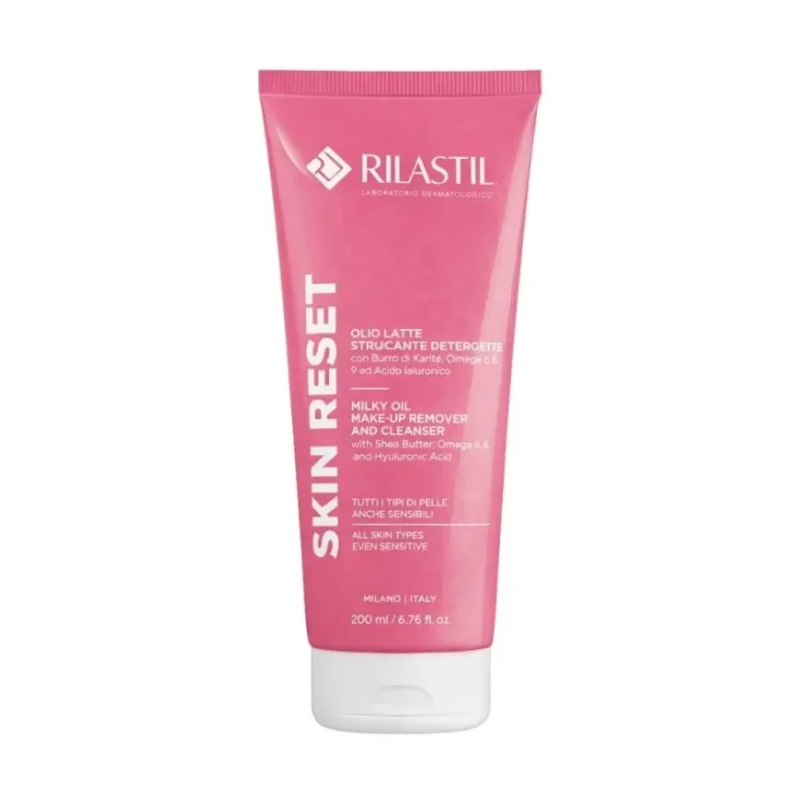 Rilastil Skin Reset Olio Latte Detergente Viso 200 ml