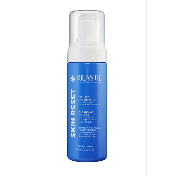 Rilastil Skin Reset Mousse Detergente Viso Delicata 165 ml