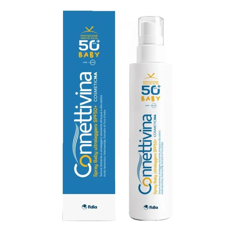 Connettivina Spray Baby SPF50+ Ultraleggero Resistente all&rsquo;Acqua 180 ml