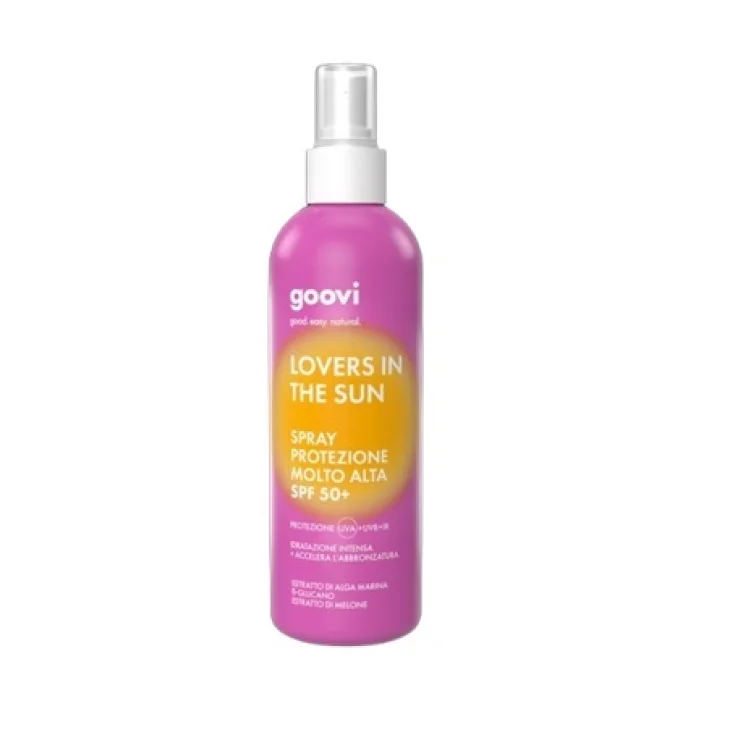 Goovi Lovers In The Sun Spray Idratante Protezione Molto Alta Spf50+ 200 ml