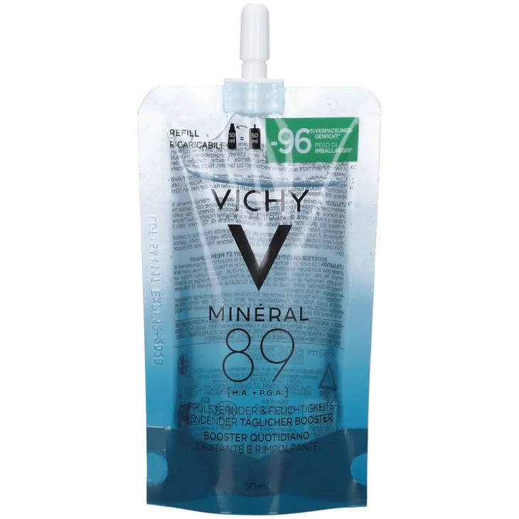 Vichy Mineral 89 Siero Booster Refill Idratante e Rimpolpante 50 ml