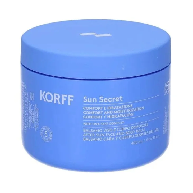 Korff Sun Secret Balsamo Doposole Idratante Lenitivo per Sollievo Pelle 200 ml