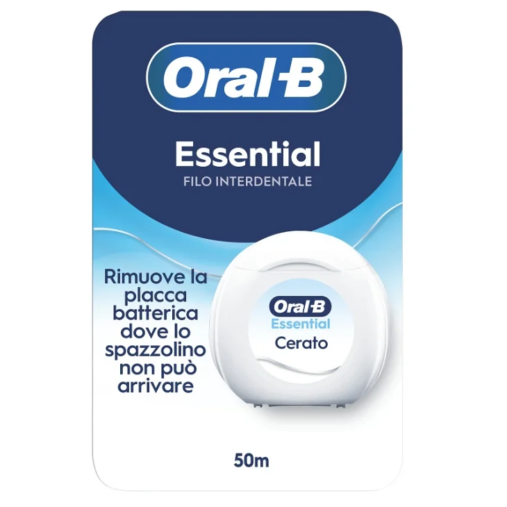 Oral B Essential Filo Interdentale Cerato Pulizia Interdentale 50 m
