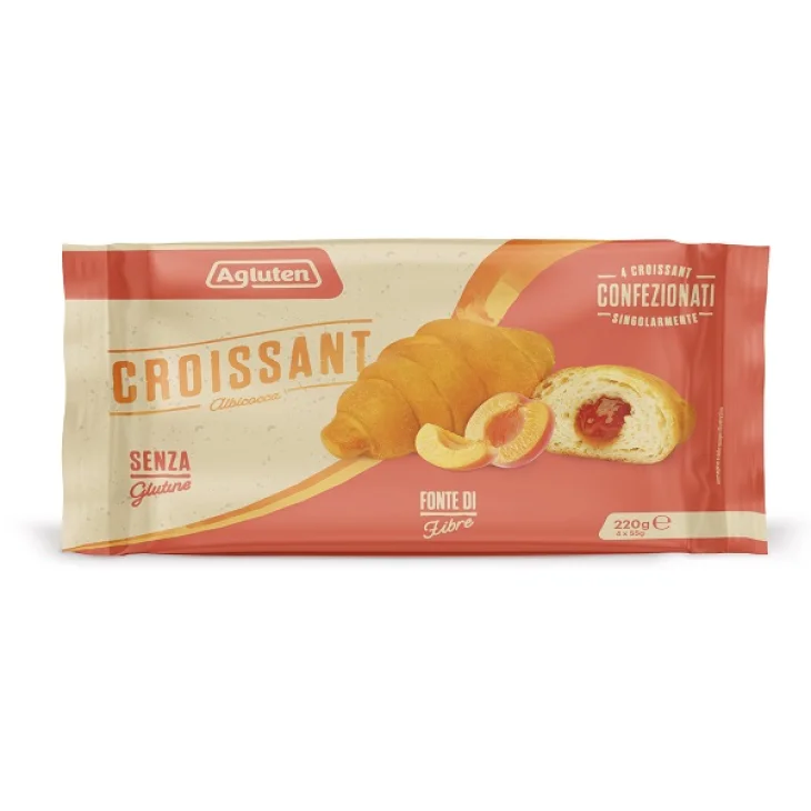 AGLUTEN Croissant Alb.4x55g AGLUTEN Croissant Alb.4x55g
