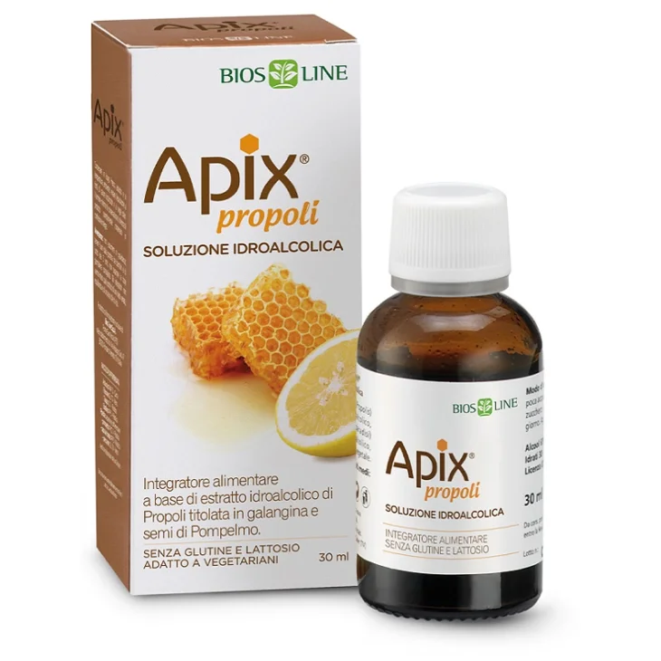 Bios Line Apix Propoli Soluzione Idroalcolica per Difese Immunitarie Flacone da 30 ml