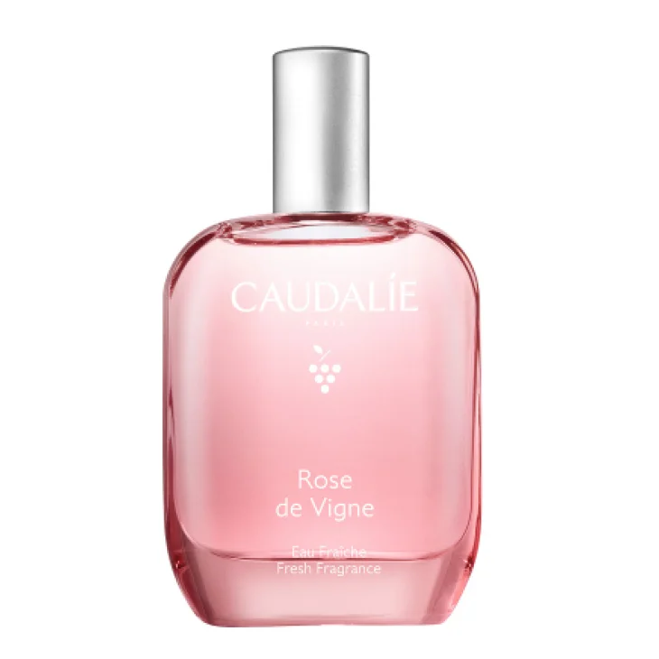 Caudalie Rose de Vigne Acqua Fresca Profumata Corpo Rosa, Rabarbaro e Muschio Bianco 50 ml