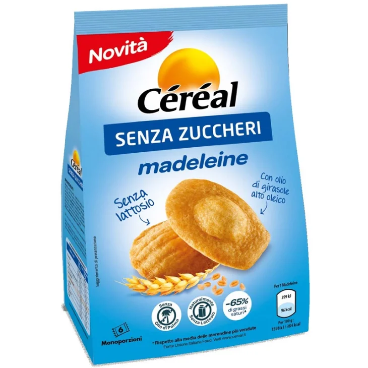 CEREAL MADELEINE SENZA ZUCCHERI 150 G