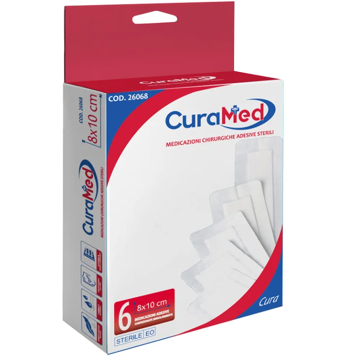 CURA Garza cm 8x10 6pz