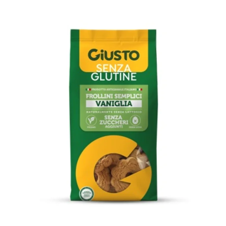 Giusto Senza Glutine Frollini Vaniglia Senza Zuccheri 200 g