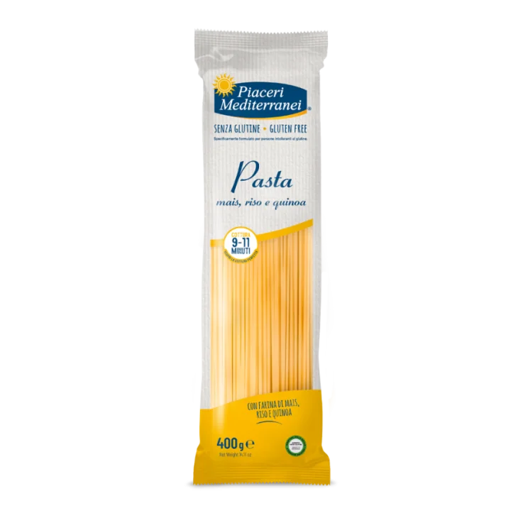 Piaceri Mediterranei Linguine Di Mais Riso E Quinoa Senza Glutine 400 grammi
