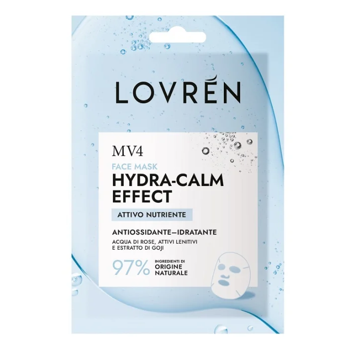 Lovren MV4 Hydra Spa Effect Maschera Viso Nutriente Idratante Rivitalizzante 15 g