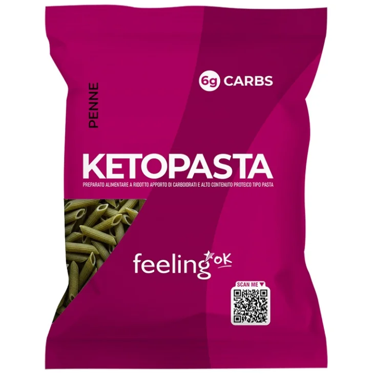 Feeling Ok Penne agli Spinaci per Dieta Chetogenica 250 g