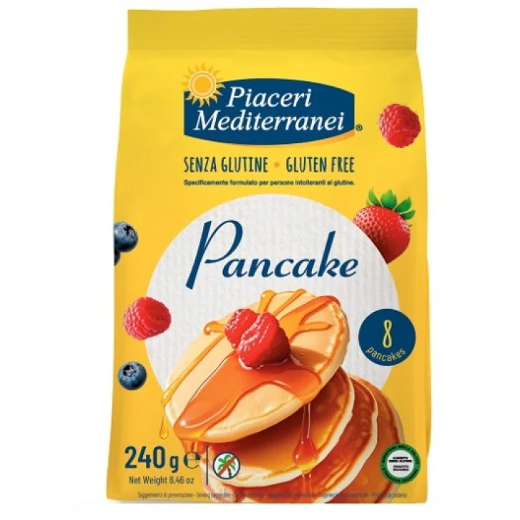 Piaceri Mediterranei Pancake Senza Glutine Pronti al Consumo 240 G