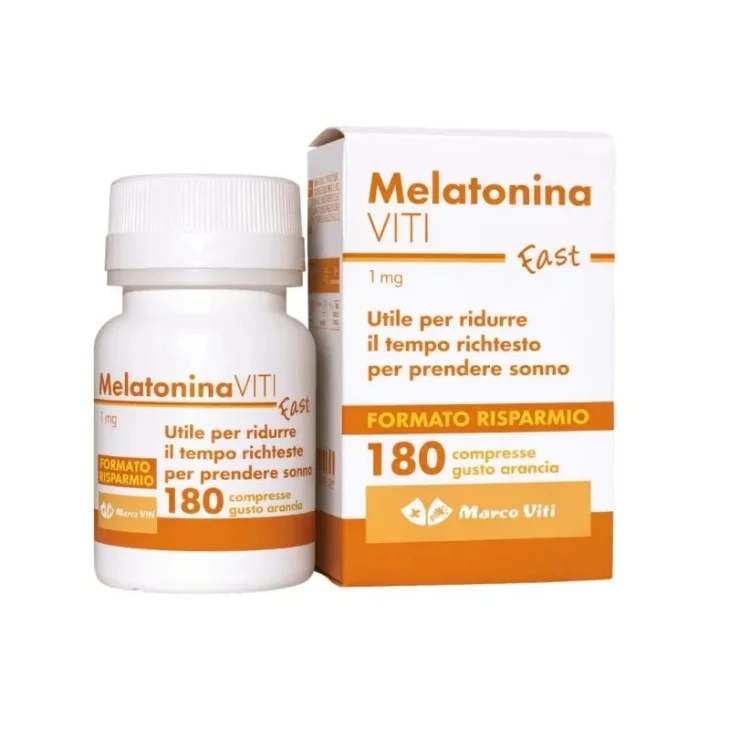 Marco Viti Melatonina Fast Integratore per il Sonno 180 compresse