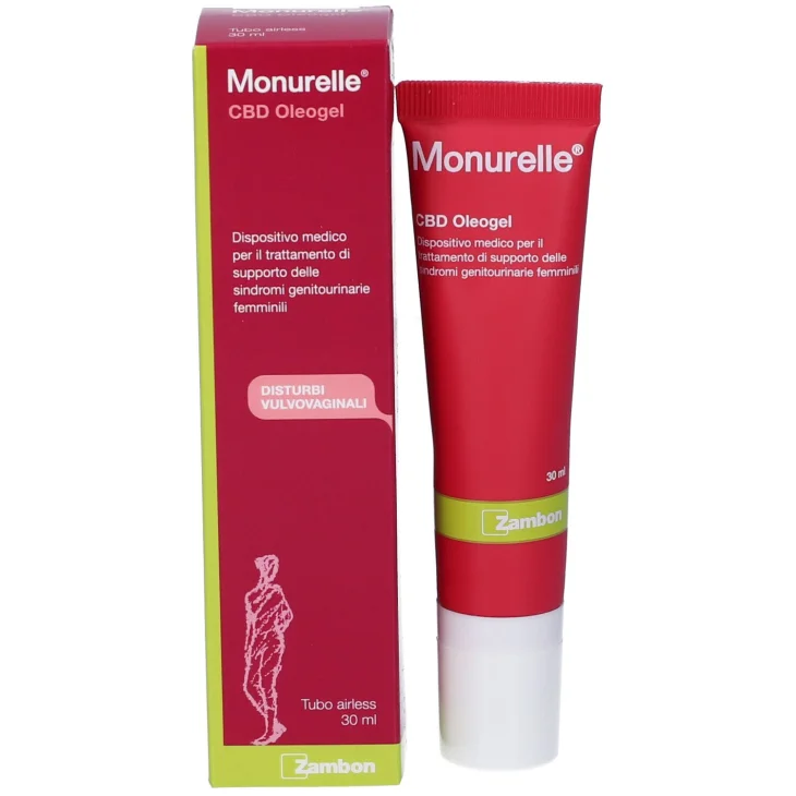 Monurelle CBD Oleogel Dispositivo Medico per il Benessere Intimo Femminile 30 ml Monurelle CBD Oleogel Dispositivo Medico per il Benessere Intimo Femminile 30 ml
