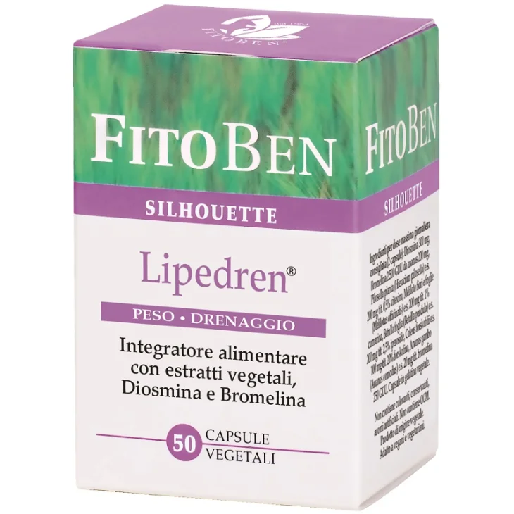 Lipedren Integratore Drenante e Depurativo per Circolazione 50 capsule