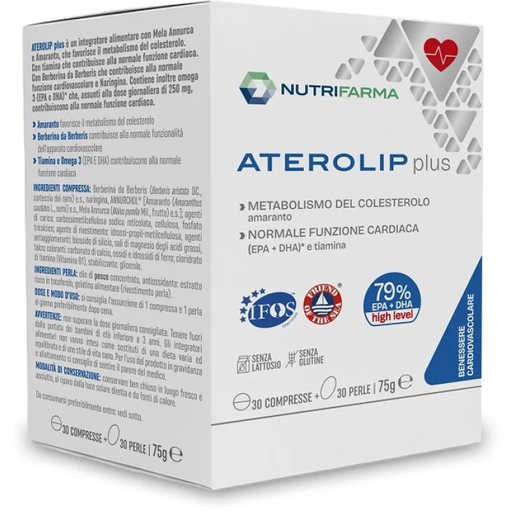 ATEROLIP PLUS 79% 30CPR+30PRL ATEROLIP PLUS 79% 30CPR+30PRL