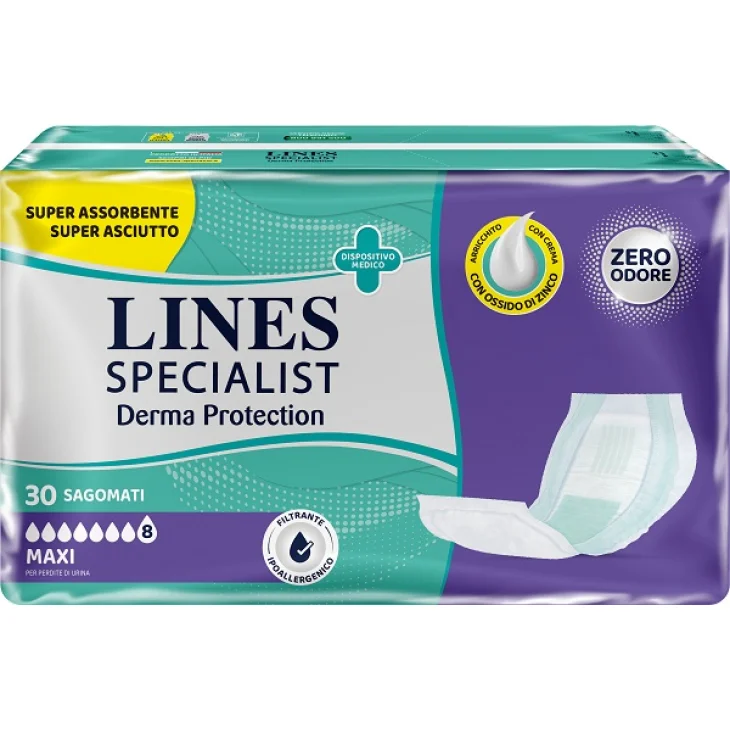 LINES SP DERM SAG MAXI 30PZ