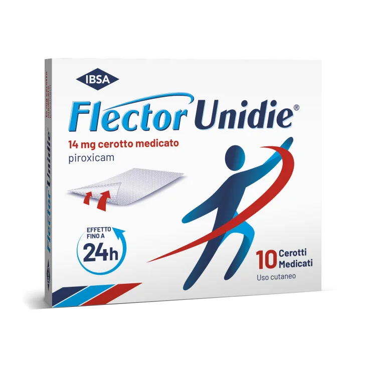Flector Unidie Cerotti Medicati per Dolori Articolari e Muscolari 10 Cerotti 14 Mg Flector Unidie Cerotti Medicati per Dolori Articolari e Muscolari 10 Cerotti 14 Mg
