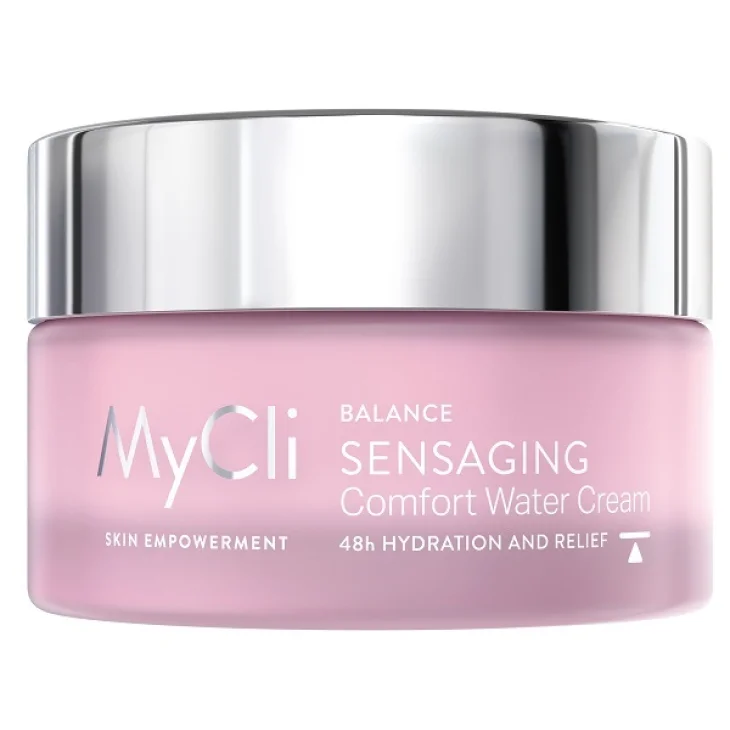 MyCli Sensaging Water Cream Crema Viso Idratante Lenitiva 50 ml