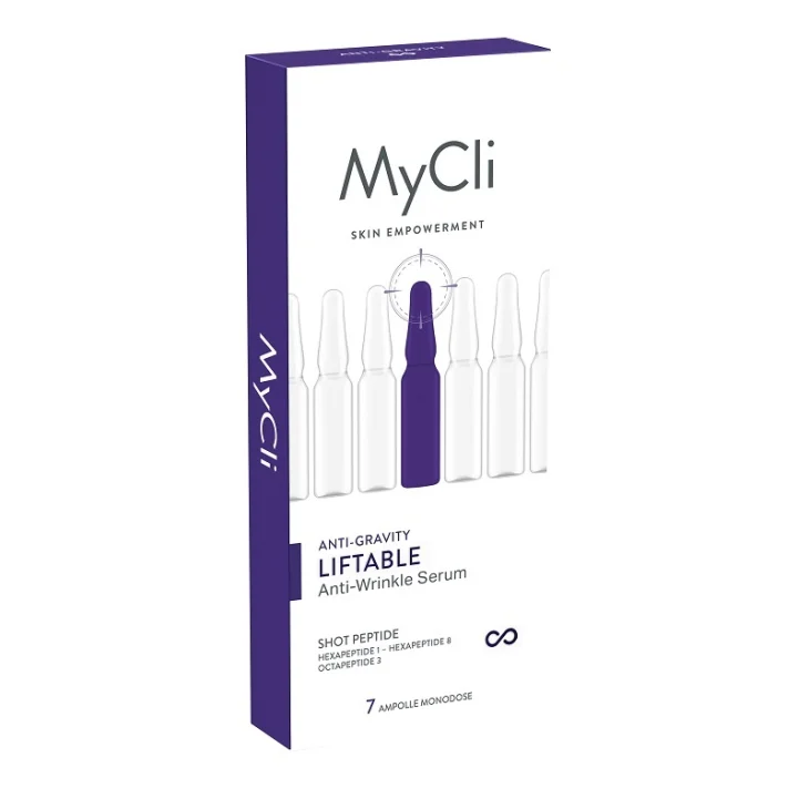 MyCli Liftable Drops Trattamento Urto Antirughe Liftante 7 Fiale da 1,5 ml