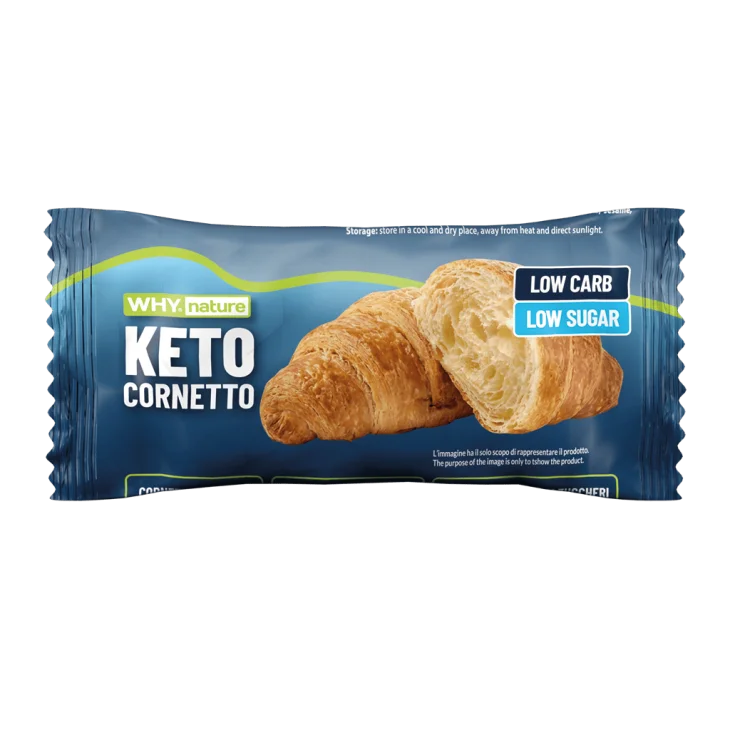 WHYnature Keto Cornetto Proteico Gusto Classico 50 g