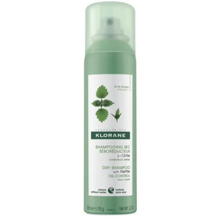 Klorane Shampoo Secco Seboriduttore all'Ortica 150 ml