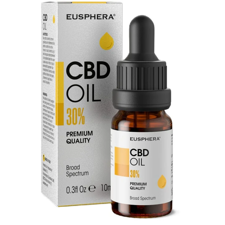 Eusphera Cbd Oil Premium Quality 30% Olio Corpo per Benessere Cutaneo 10 ml Eusphera Cbd Oil Premium Quality 30% Olio Corpo per Benessere Cutaneo 10 ml