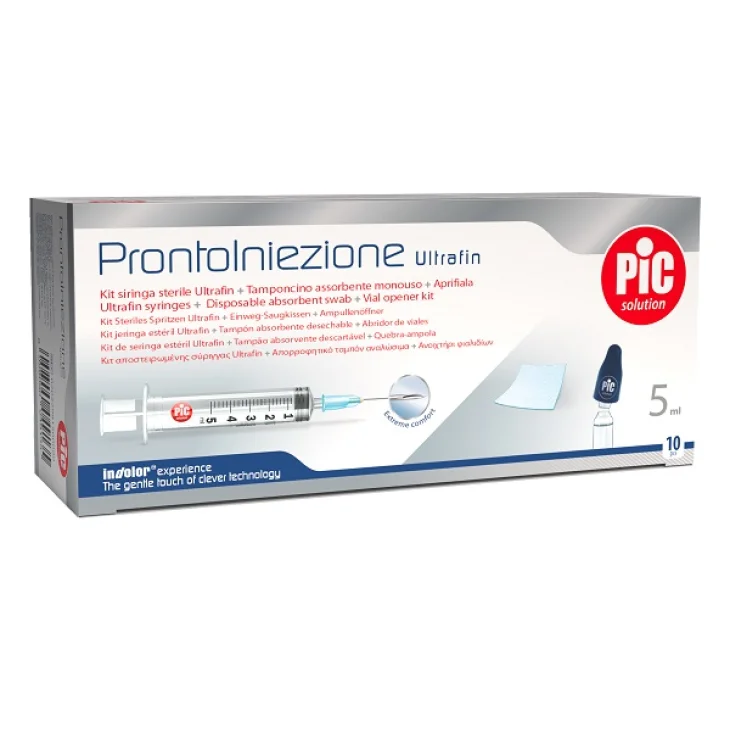 PIC ProntoIniez.5ml 23g*10pz PIC ProntoIniez.5ml 23g*10pz
