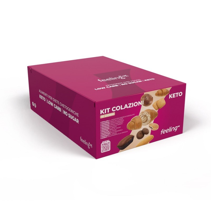 Feeling OK Kit Colazione 10 Giorni Keto Low Carb
