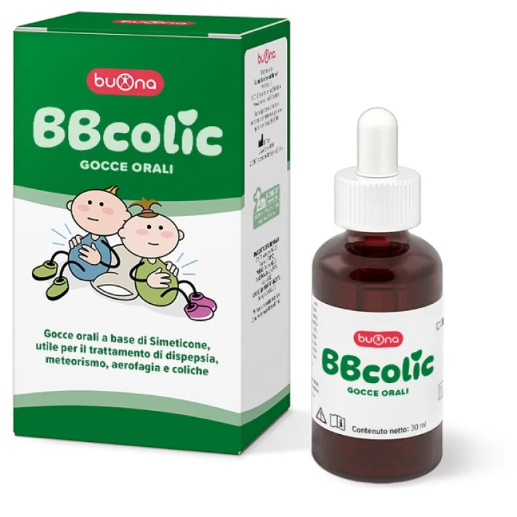 Buona Bbcolic Gocce per Gonfiore e Coliche Flacone da 30 ml Buona Bbcolic Gocce per Gonfiore e Coliche Flacone da 30 ml