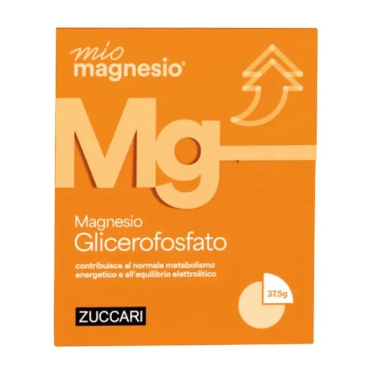 Zuccari MioMagnesio Magnesio Glicerolo Fosfato Integratore per il Recupero Fisico 37,5 g
